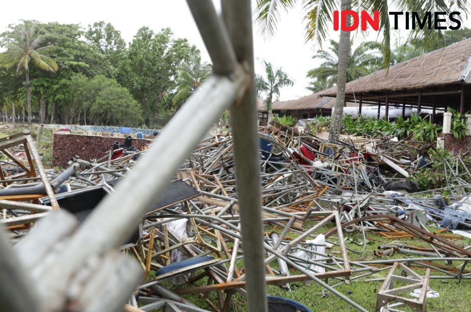 Mendebarkan! Begini Kesaksian Salah Satu Korban Selamat Tsunami Banten