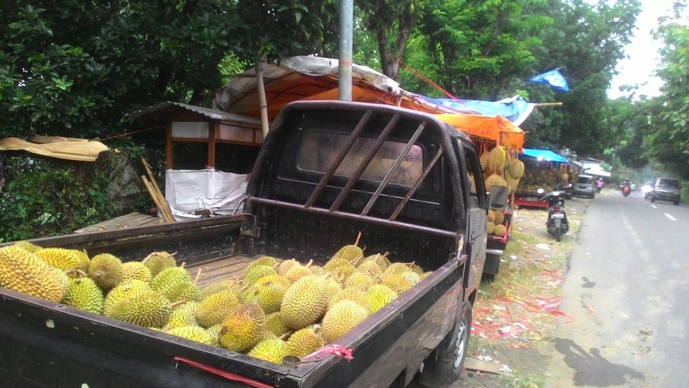 Malam Tahun Baru, Puncak Pacet Banjir Durian