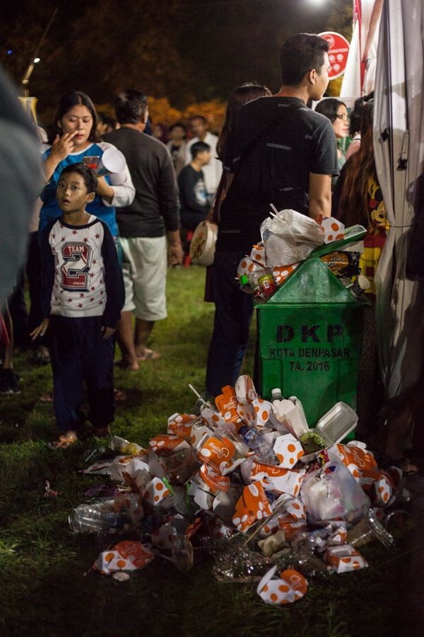 Wah, Denpasar Hasilkan 1500 Ton Sampah Saat Malam Tahun Baru