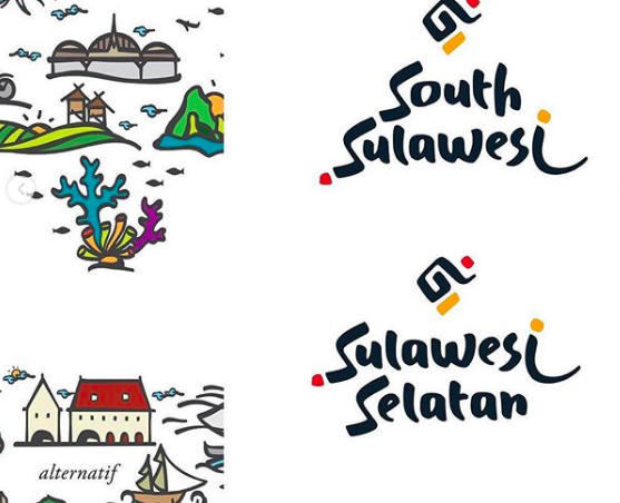 Sulsel Punya Logo Pariwisata Baru, Yuk Intip Desain dan Maknanya