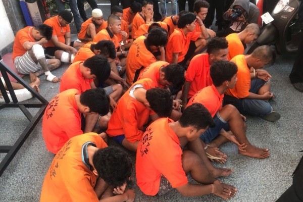 Minggu Pertama 2019, Polrestabes Makassar Tangkap 26 Penjahat