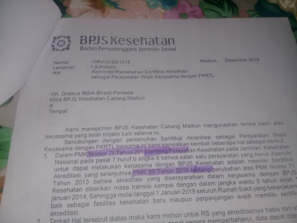 Kontrak dengan BPJS Diputus, RSIA di Magetan Khawatir Bangkrut