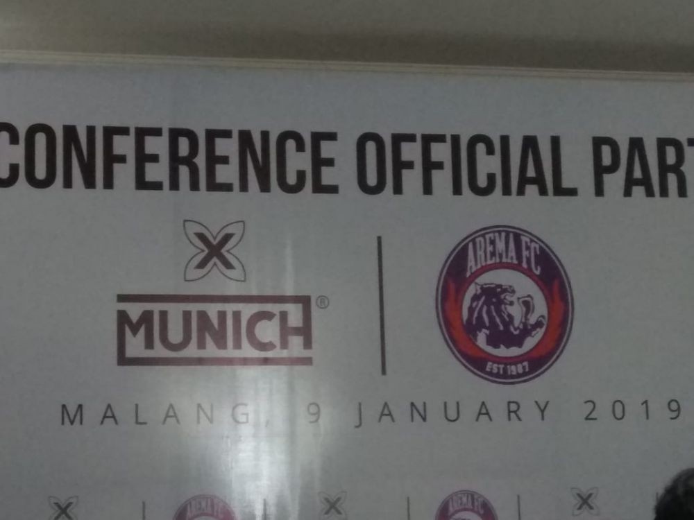 Arema FC Resmi Gandeng Munich X untuk Musim 2019