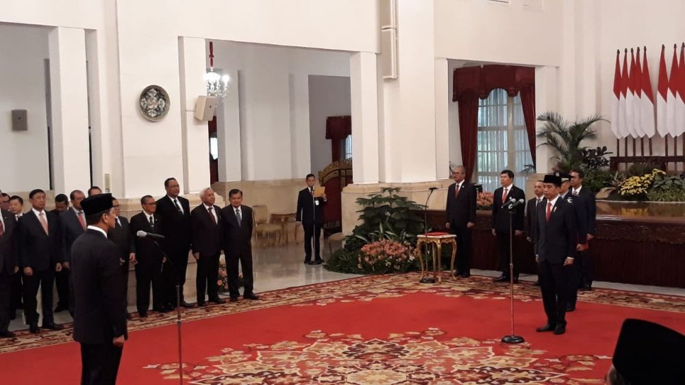 RESMI, Presiden Jokowi Lantik Doni Monardo sebagai Kepala BNPB