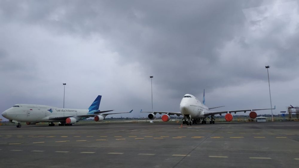 Garuda Indonesia Sebut 2 Pesawat Hampir Tabrakan karena Salah Belok 