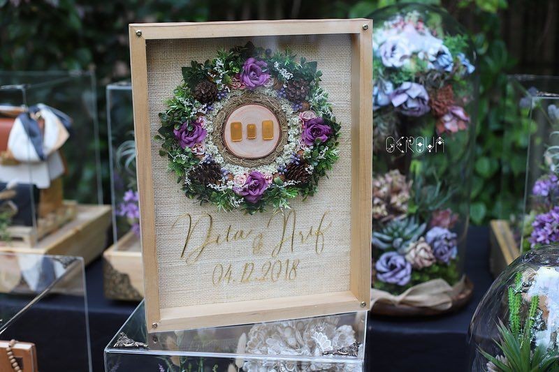 7 Hantaran Rustic ala Pernikahan Arif ‘Mak Beti’, Dihiasi Kaktus Asli!