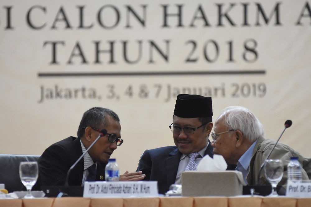 Sidang Majelis Kehormatan Hakim Berhentikan Dua Hakim Indisipliner