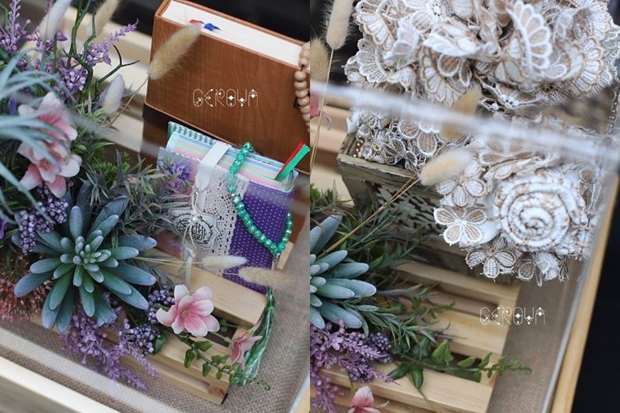 7 Hantaran Rustic ala Pernikahan Arif ‘Mak Beti’, Dihiasi Kaktus Asli!