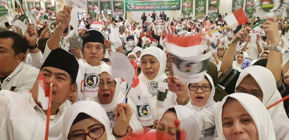 JKSN Targetkan Jokowi - Ma'ruf Menang 70 Persen di Arab Saudi