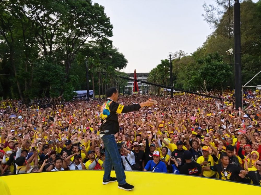 Tak Mau Kalah, Relawan Jokowi-Ma'ruf Juga Deklarasikan di Malaysia