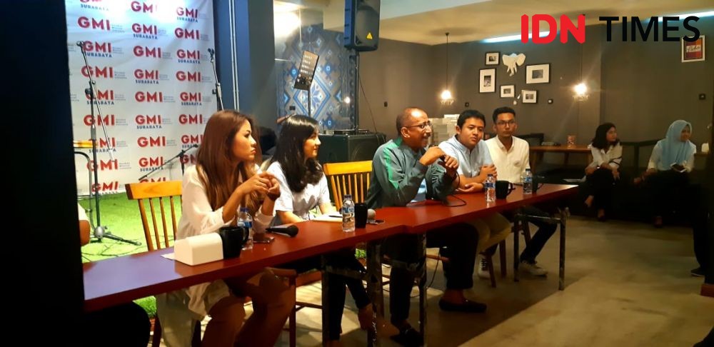 Djoko Santoso Bicara Soal VOC Jilid 2 di Depan Millennials Surabaya