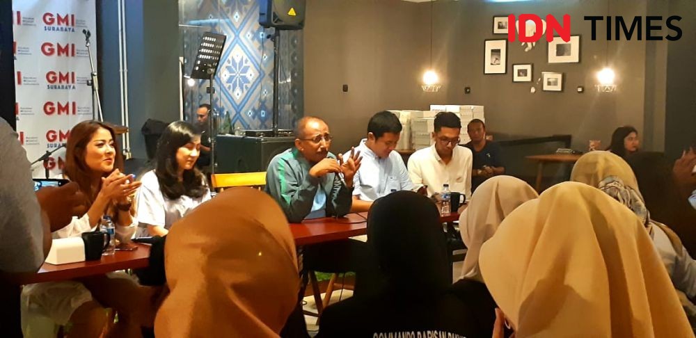 Djoko Santoso Bicara Soal VOC Jilid 2 di Depan Millennials Surabaya