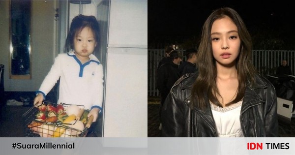 Ultah ke-23, 10 tranformasi jennie blackpink dari kecil hingga menawan