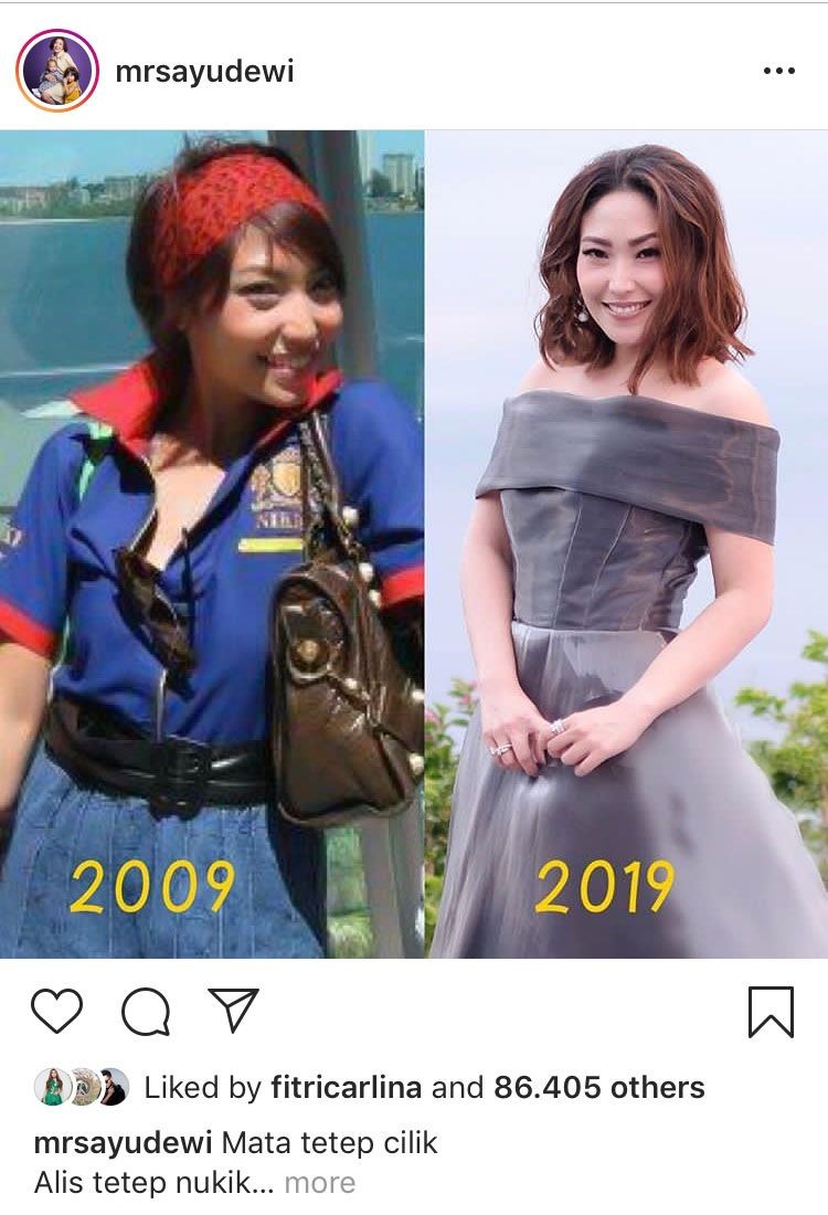 Viral Banget, 35 Artis Indonesia yang Ikutan #10YearChallenge