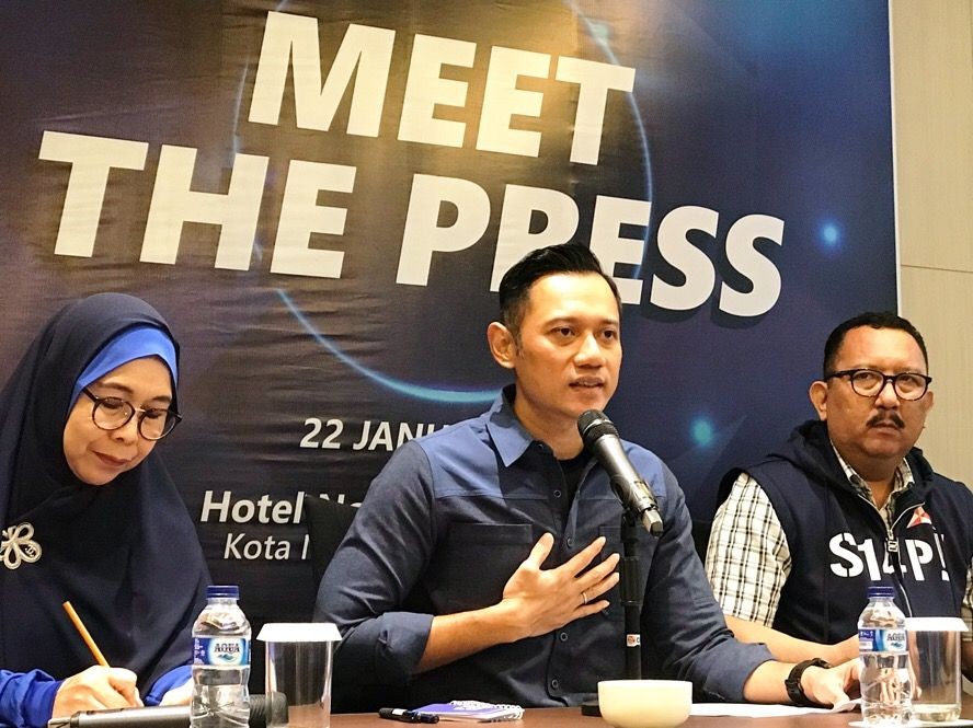Kena Ciduk Polisi, AHY: Publik Jangan Menyudutkan Andi Arief
