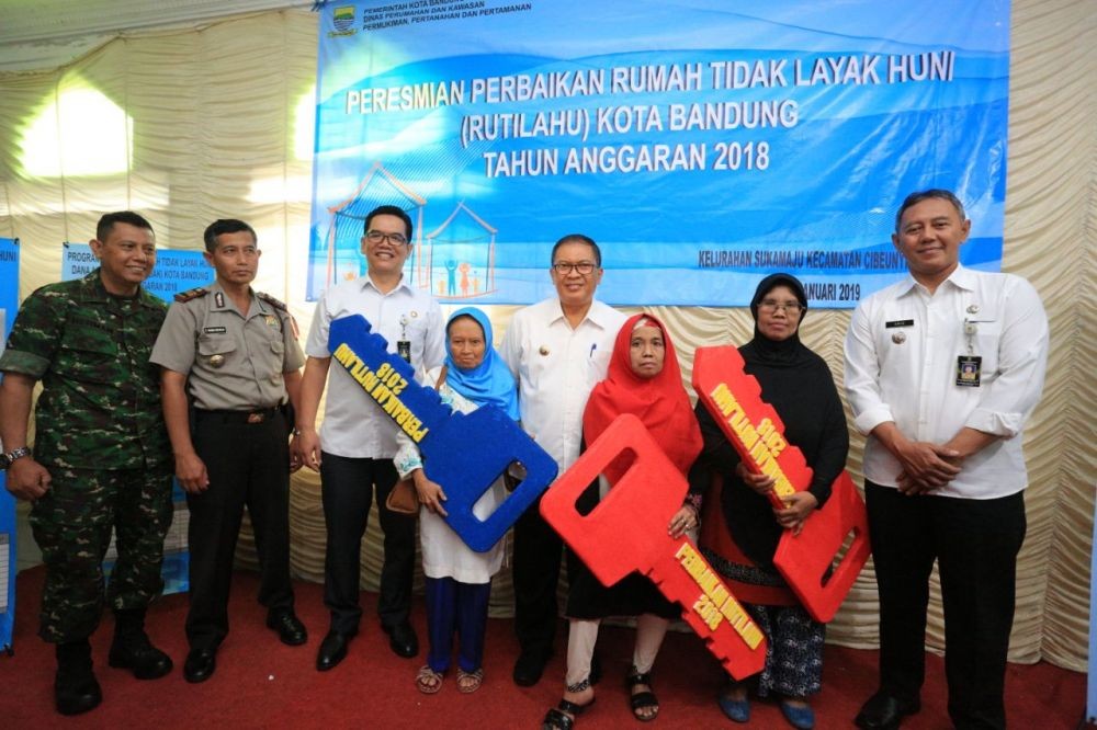 2018, Pemkot Bandung Berhasil Perbaiki 3.228 Rutilahu
