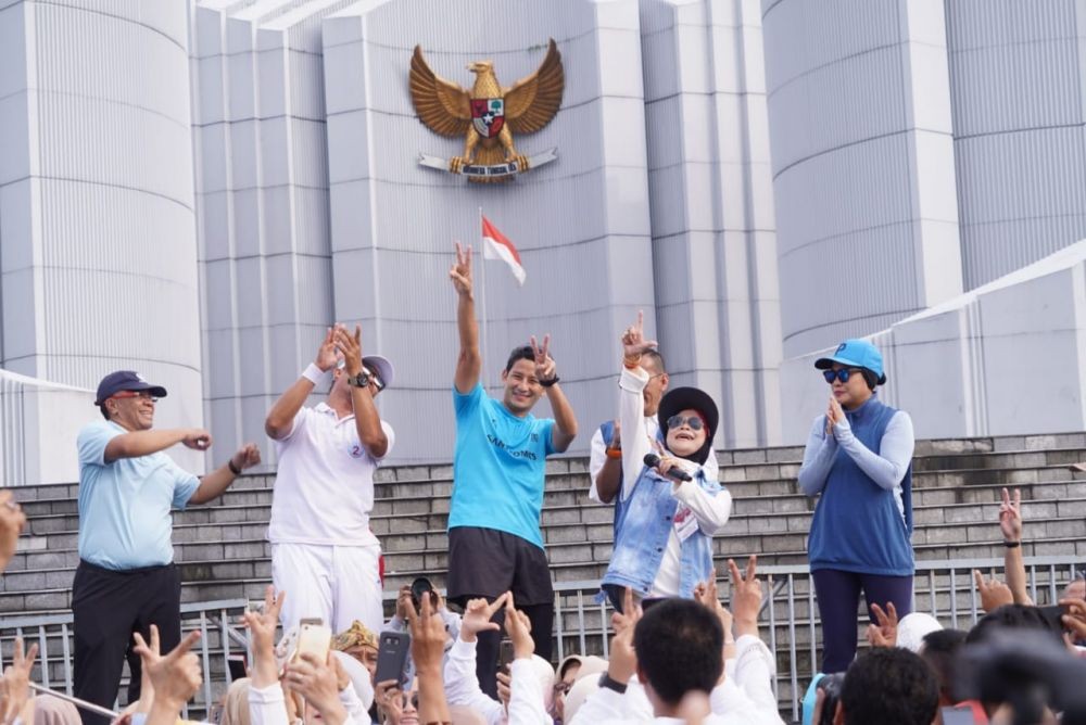 Jelang Pilpres 2019, Sandiaga Uno Kembali Sapa Warga Bandung