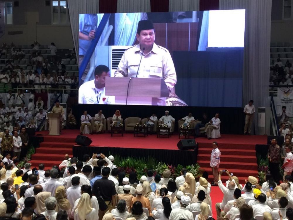 Prabowo Janji Selesaikan Masalah HAM Jika Terpilih Jadi Presiden