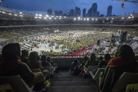 Harlah ke-73 Muslimat NU di Gelora Bung Karno