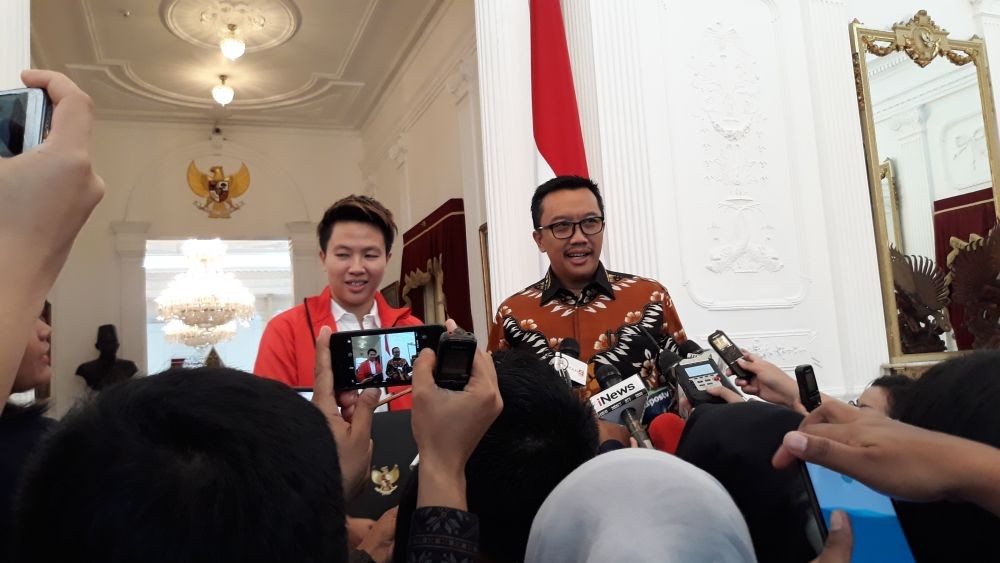 Pensiun dari Dunia Bulu Tangkis, Liliyana Natsir Pamit pada Jokowi