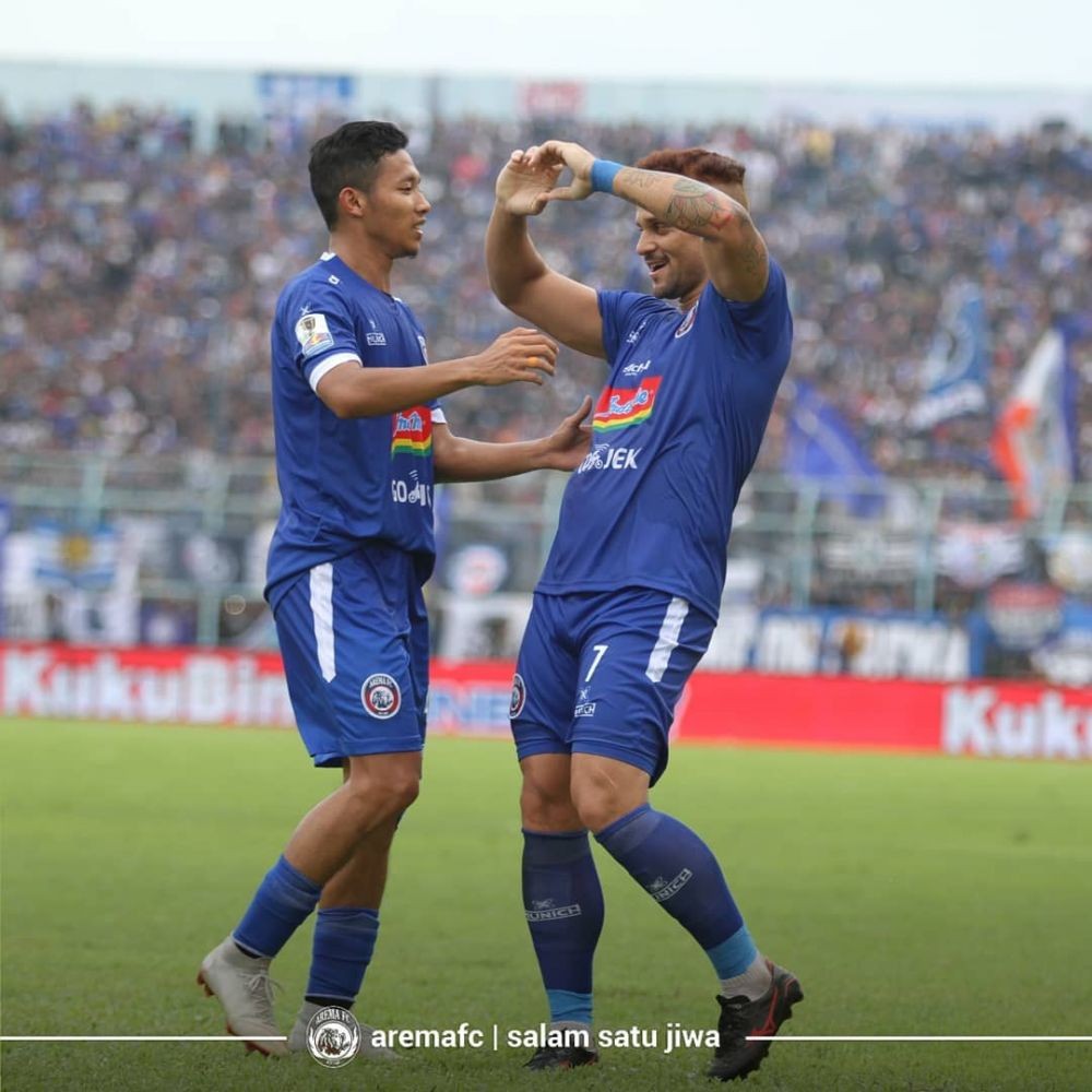 Cetak Dua Gol ke Gawang Persita, Robert Lima Dipuji Pelatih Arema FC