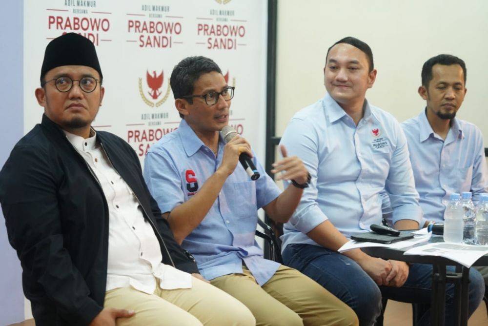 Dana Kampanye Prabowo-Sandiaga Tembus Rp83 Miliar