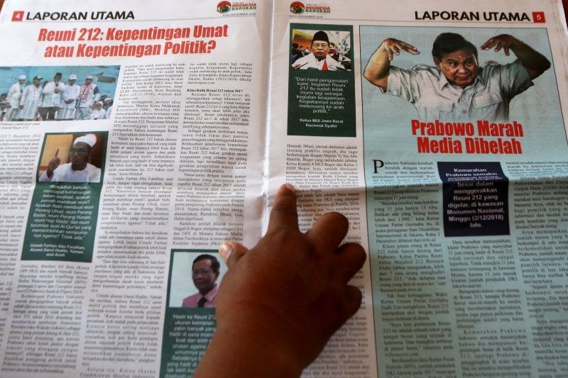 Polisi Gagalkan Peredaran Tabloid Indonesia Barokah di Pematangsiantar
