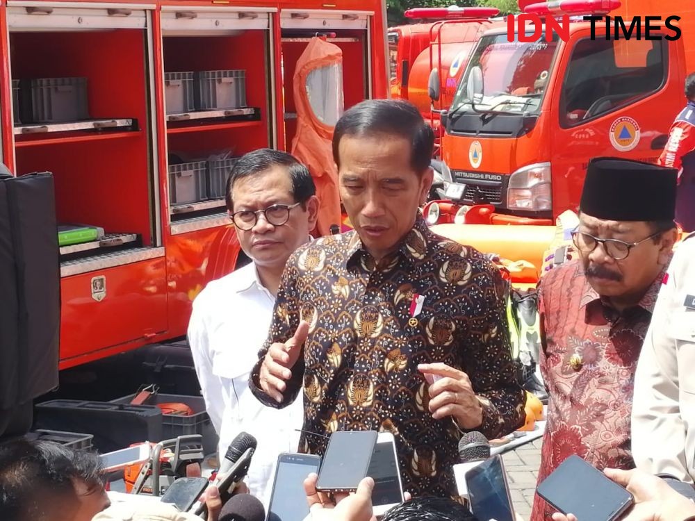 Presiden Jokowi Targetkan Edukasi Bencana Dimulai Tahun Ini