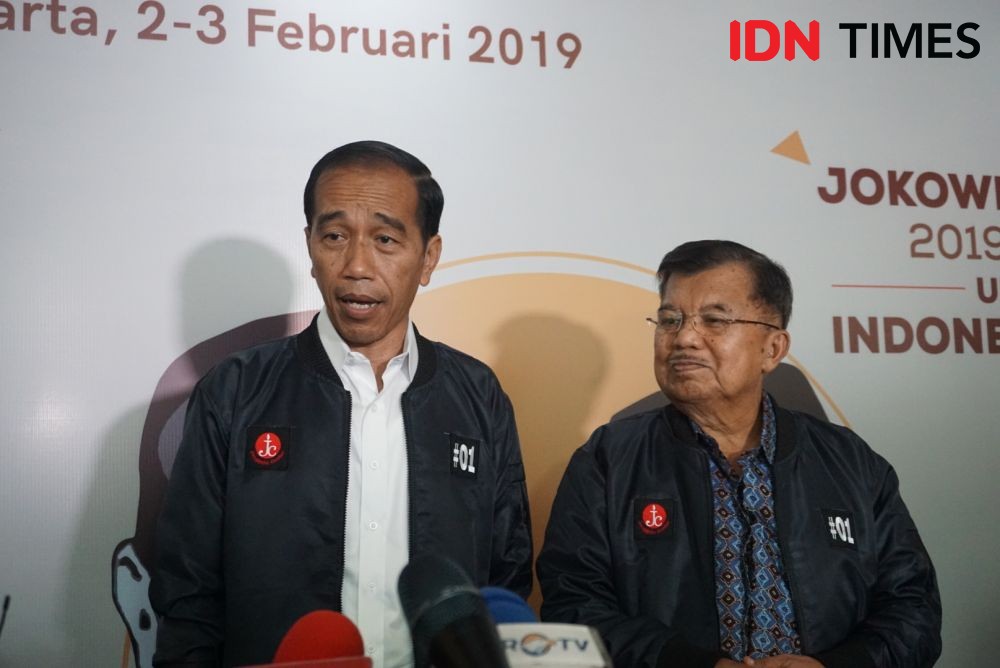 Jokowi: Sejak Awal, Jusuf Kalla 100 Persen Dukung Jokowi-Ma'ruf