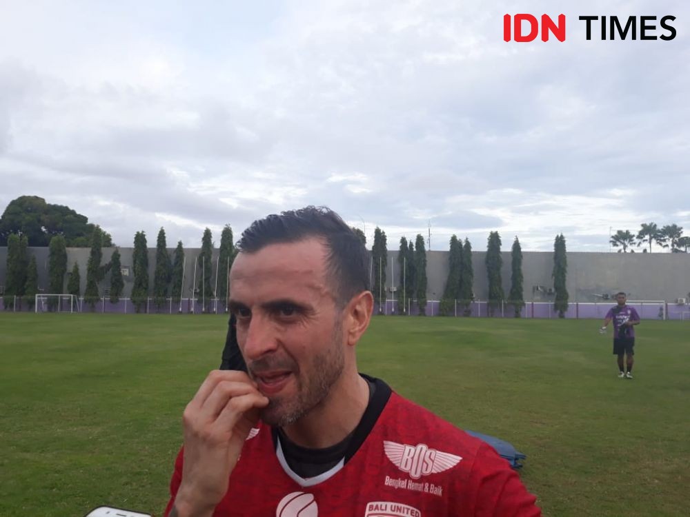 Baru Datang, Sergio Langsung Latihan Fisik Bersama Bali United