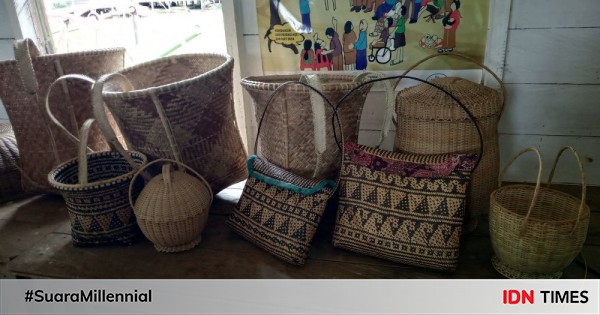 8 Kerajinan  Rotan  Kalimantan Tengah Ini Bisa Jadi Dekorasi 