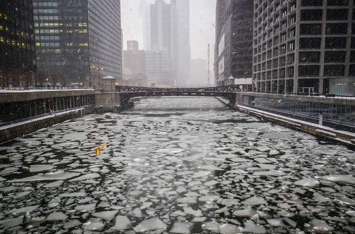 11 Foto Ngerinya Cuaca Ekstrem di Amerika Serikat, Sampai -50 Derajat!