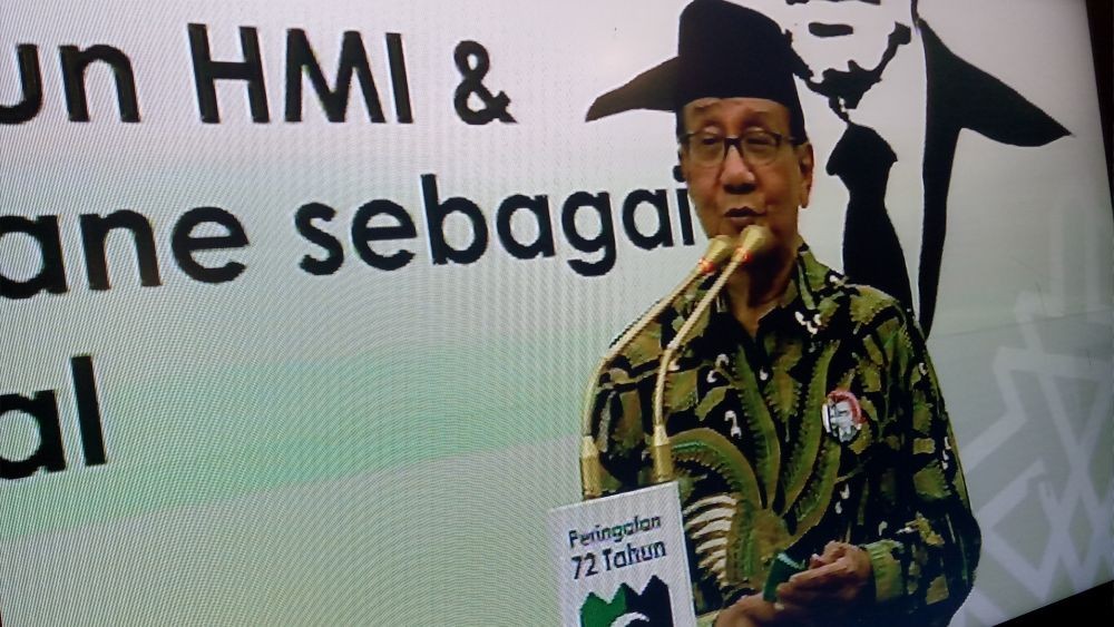 Hadiri HUT Ke-72 HMI, Jokowi: Akbar Tandjung Tahu Kelemahan Saya