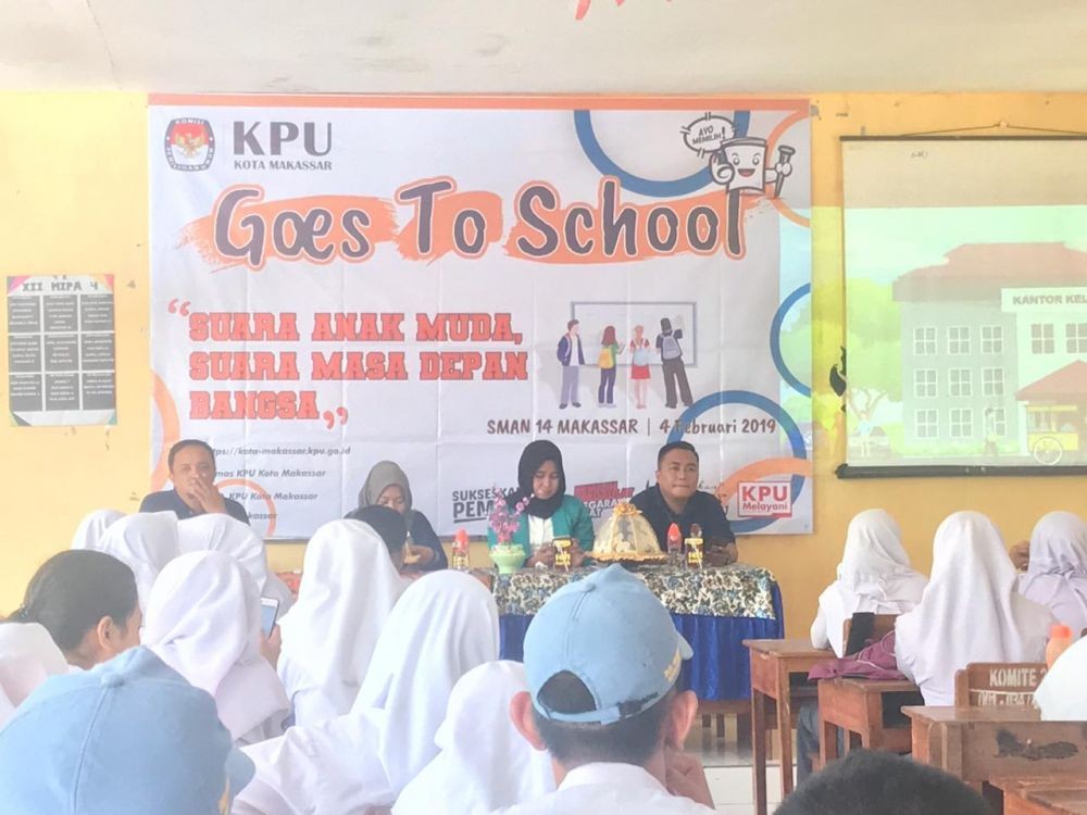 KPU Makassar Prioritaskan Sosialisasi Pemilu di Kalangan Millennial