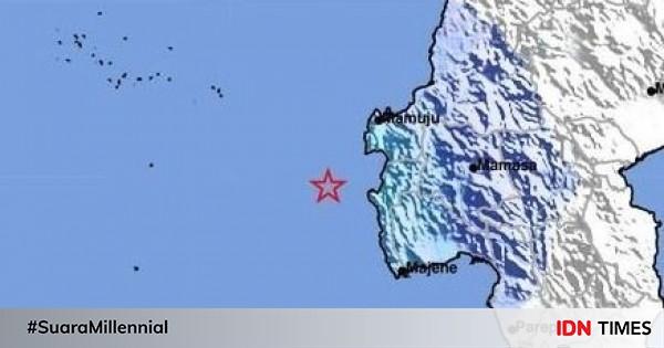 Gempa 4 9 Sr Goyang Mamuju Tidak Berpotensi Tsunami