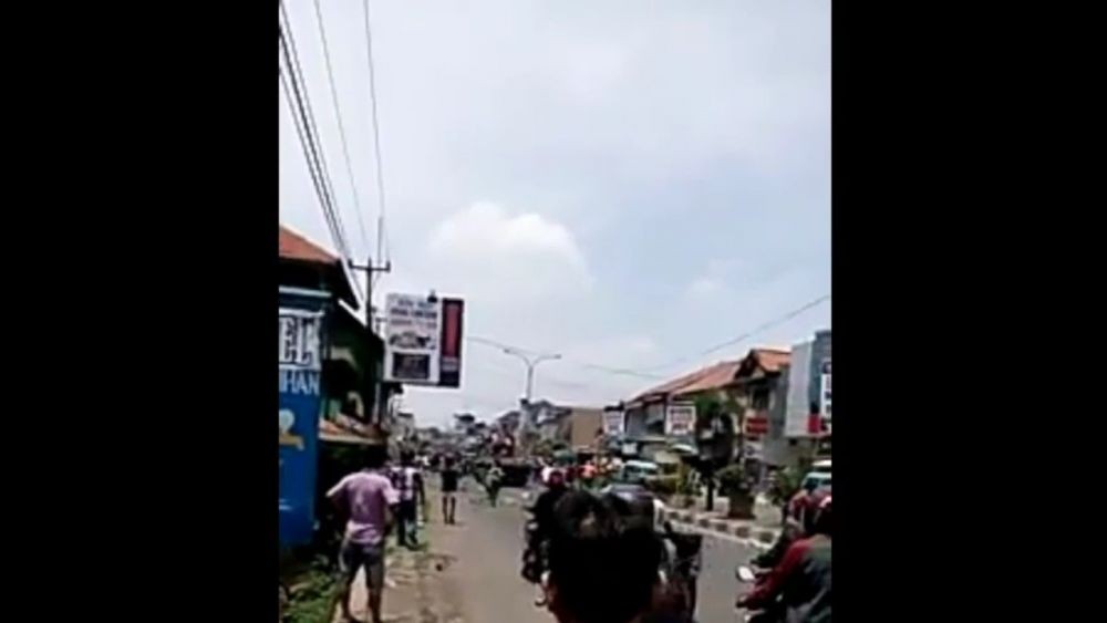 Kondisi Mencekam, Tawuran Antar Pelajar Pecah di Jalur Pantura Cirebon