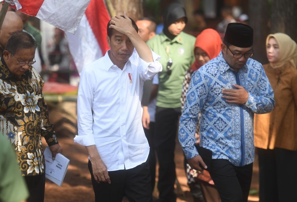 Jokowi Serahkan SK Pemanfaatan Hutan Rakyat untuk 8.900 KK di Cianjur