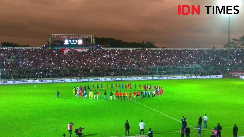 Laga Uji Coba, Arema FC Bermain Seri 1-1 Saat Lawan Timnas U-22
