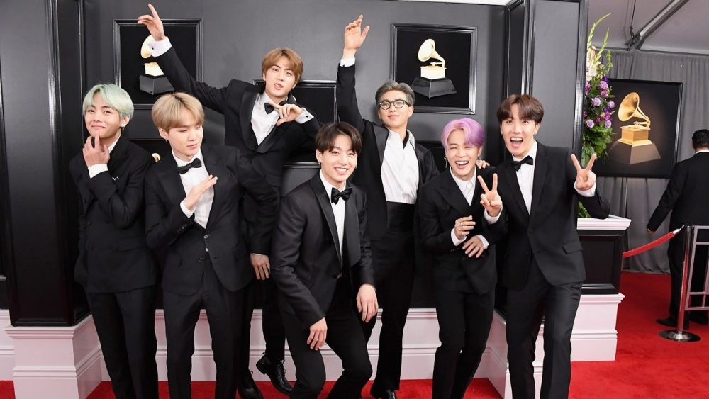 Wakili KPop, 10 Potret Keseruan BTS di Red Carpet Grammy Awards 2019