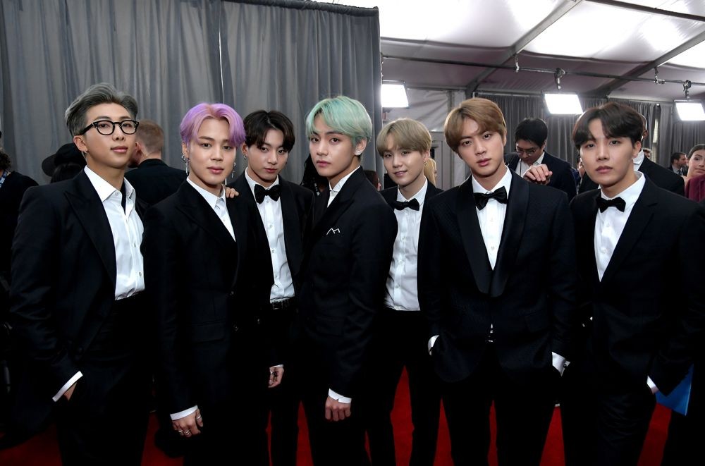 Wakili KPop, 10 Potret Keseruan BTS di Red Carpet Grammy Awards 2019