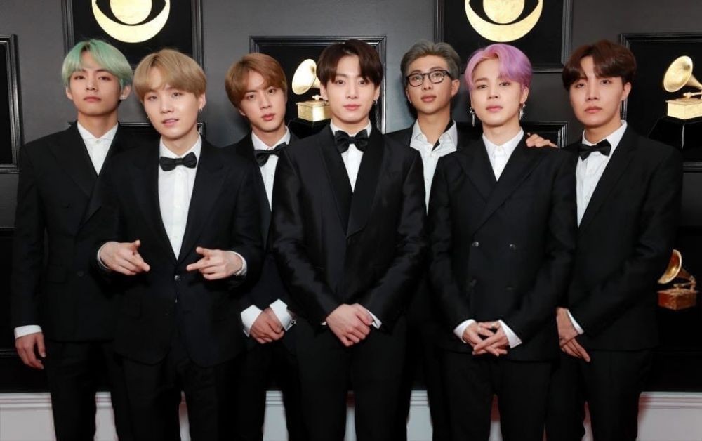 Wakili KPop, 10 Potret Keseruan BTS di Red Carpet Grammy Awards 2019