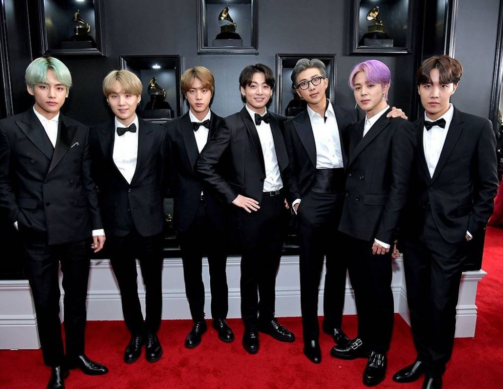 Wakili KPop, 10 Potret Keseruan BTS di Red Carpet Grammy Awards 2019