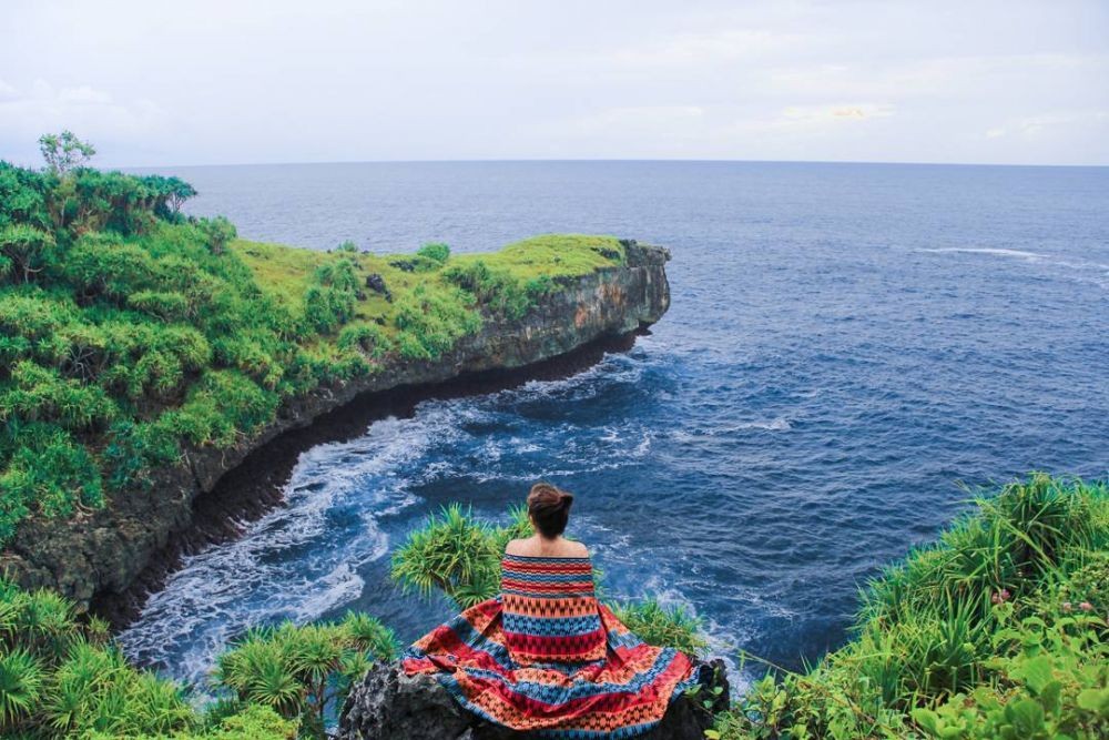 11 Pesona Pulau Kalong yang Cantik, Serasa di Bali