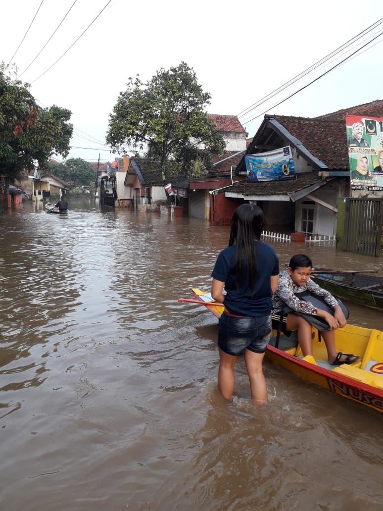 Banjir kembali Terjang Masyarakat Bandung Selatan
