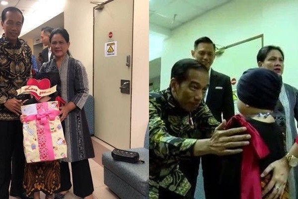 Usai Jenguk Ani, Jokowi Menjenguk Penderita Leukimia di Singapura