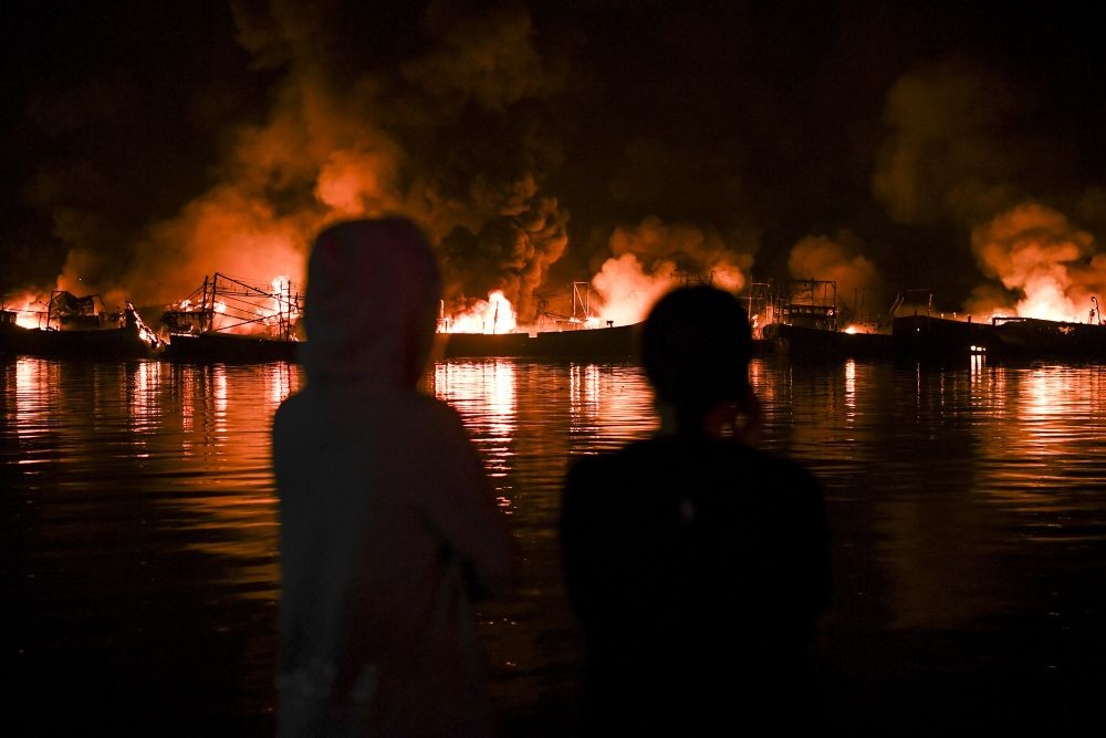 Banyak Pelanggaran Jadi Penyebab Kebakaran Kapal di Muara Baru 