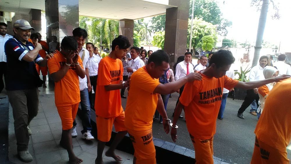 Beraksi di Karawang, 13 Pelaku Curanmor Dibekuk Polisi