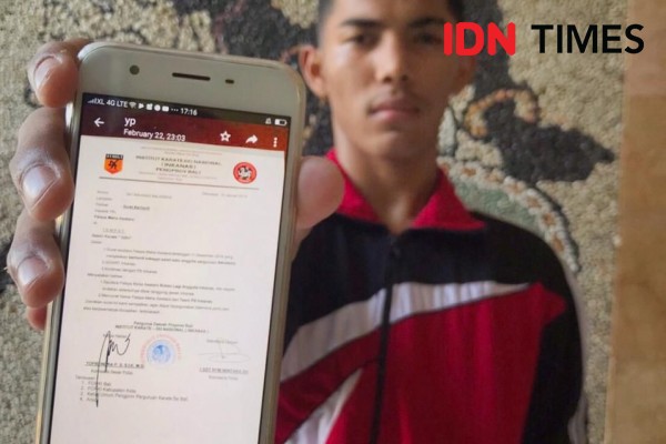 Pindah Perguruan, Atlet Karate Denpasar Dilarang Ikut Turnamen 2 Tahun