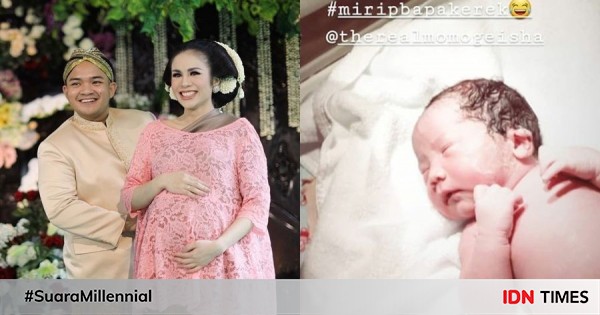 Arti & Nama Indah Anak Momo Geisha yang Lahir di 