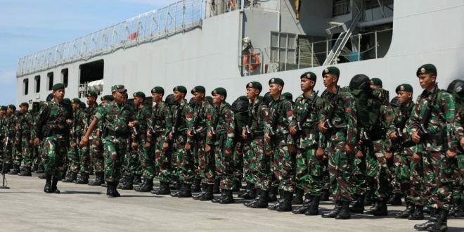 600 Prajurit Angkatan Darat Dilepas Menuju Papua